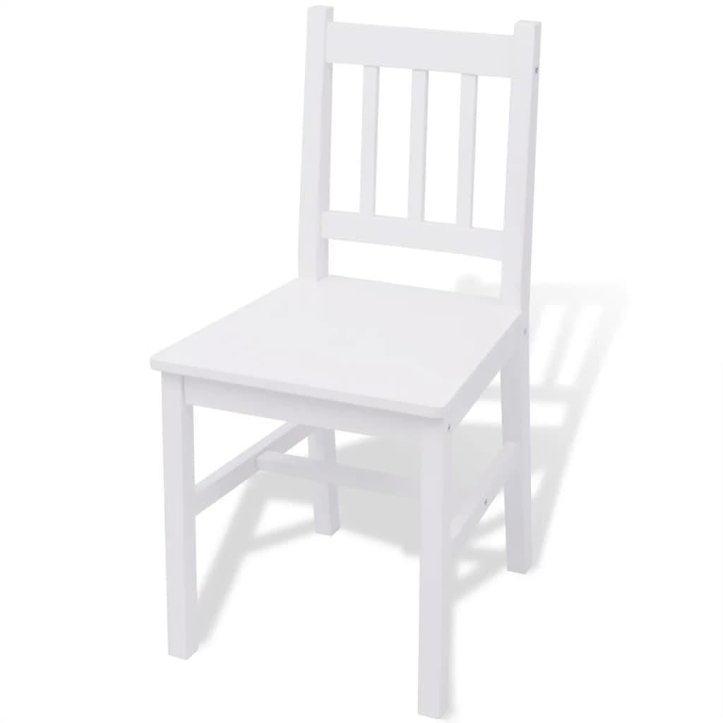 Jeu de salle à manger 7 pcs Pinède Blanc - XIOS