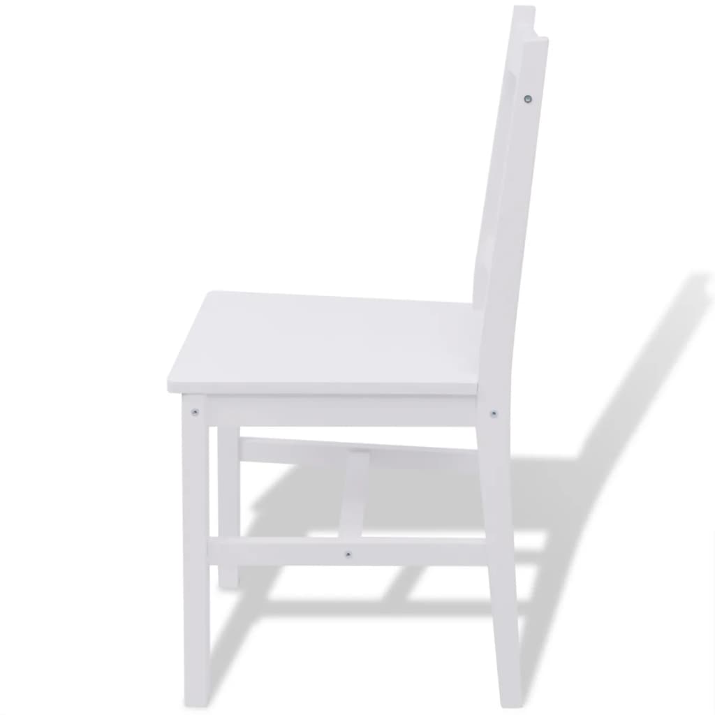 Jeu de salle à manger 7 pcs Pinède Blanc - XIOS