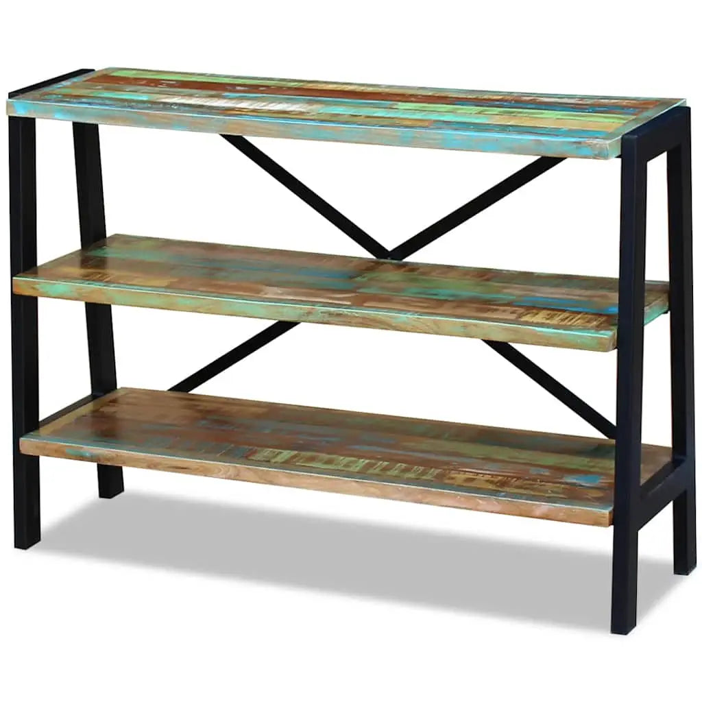 Buffet 3 étagères Bois de récupération massif - XIOS