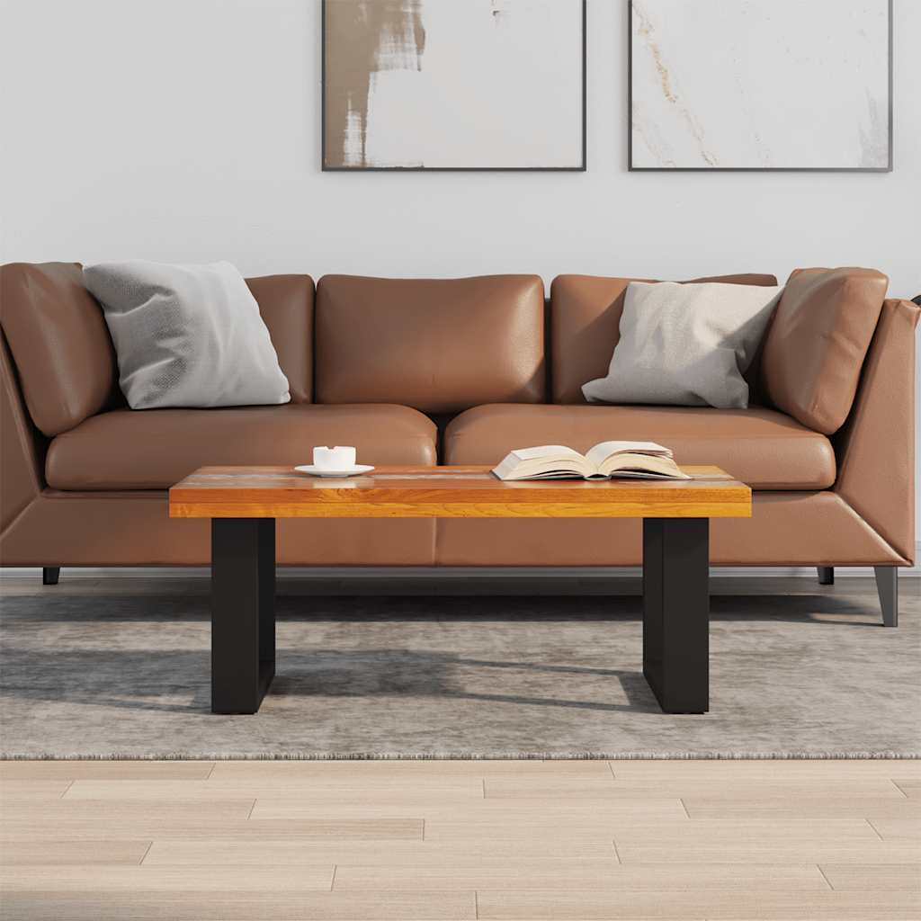 Table basse Teck Résine 100x50 cm - XIOS