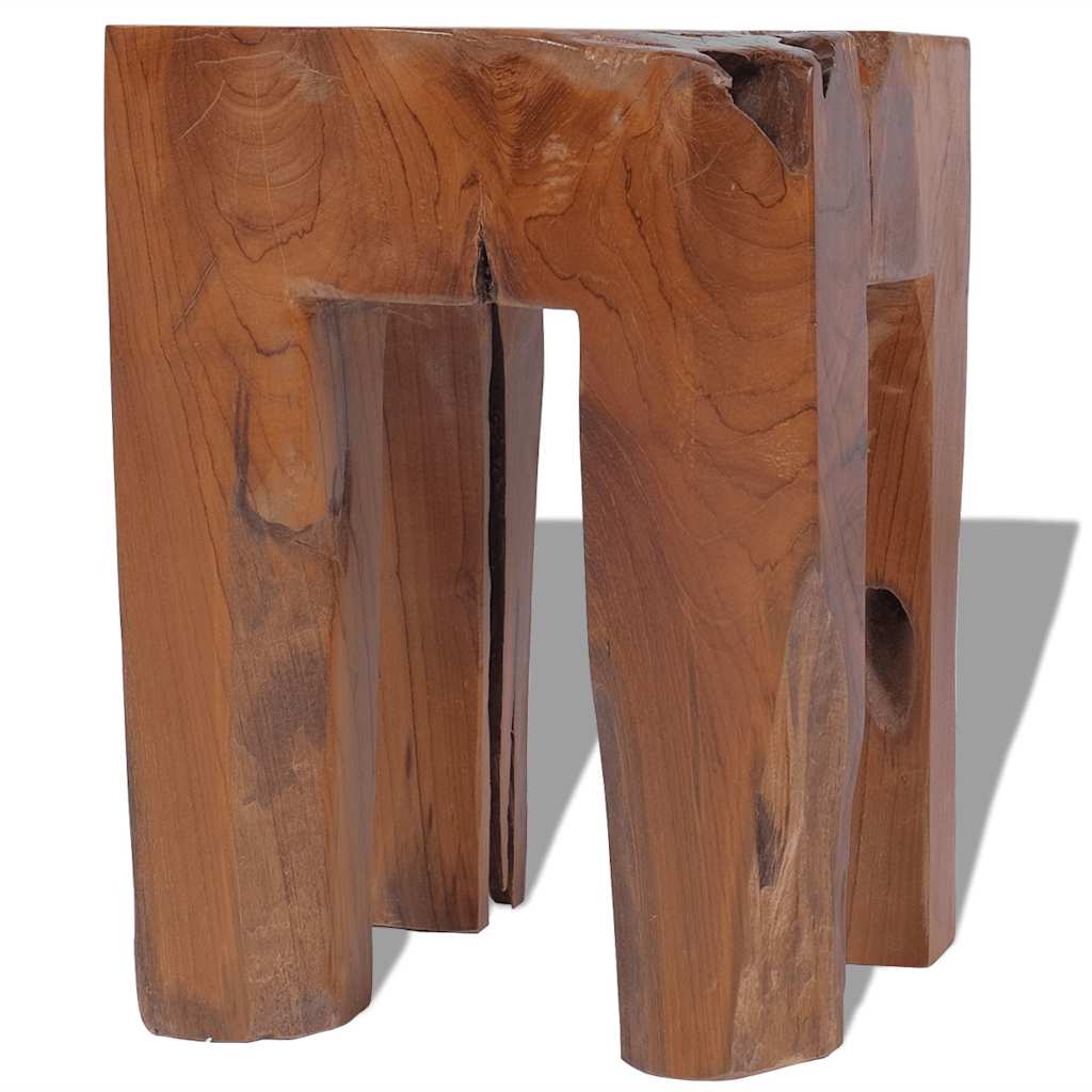 Tabouret Bois de teck massif - XIOS