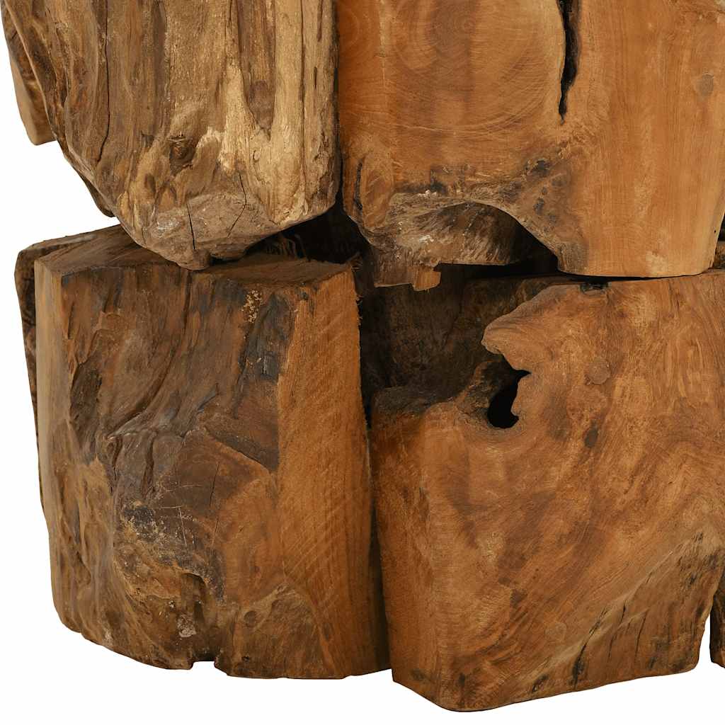 Table basse Bois flottant de teck massif 60 cm - XIOS