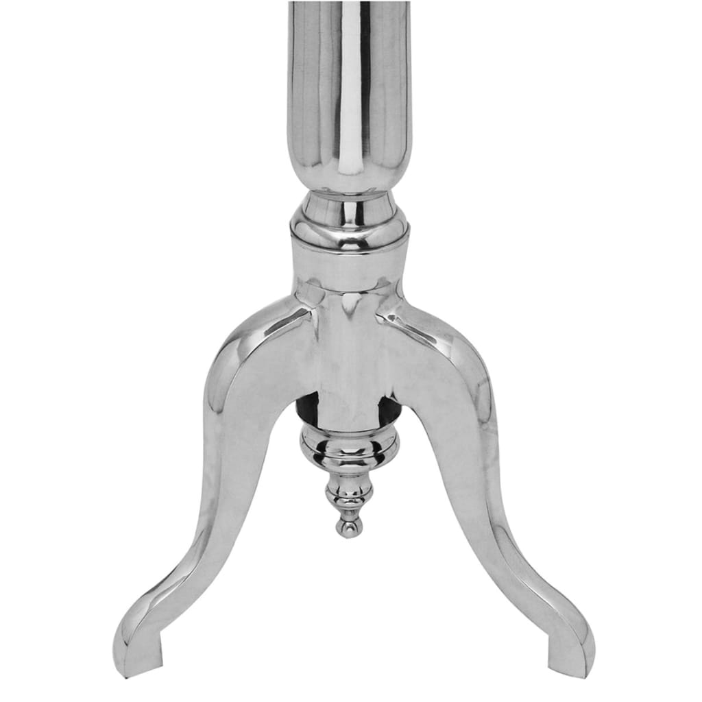 Table auxiliaire ronde Aluminium Argenté - XIOS