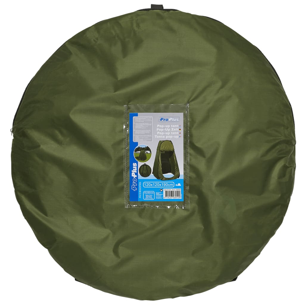 Tente d'intimité escamotable Polyester Vert Tentes ProPlus
