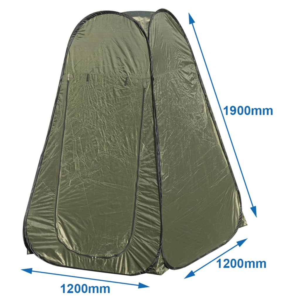 Tente d'intimité escamotable Polyester Vert Tentes ProPlus