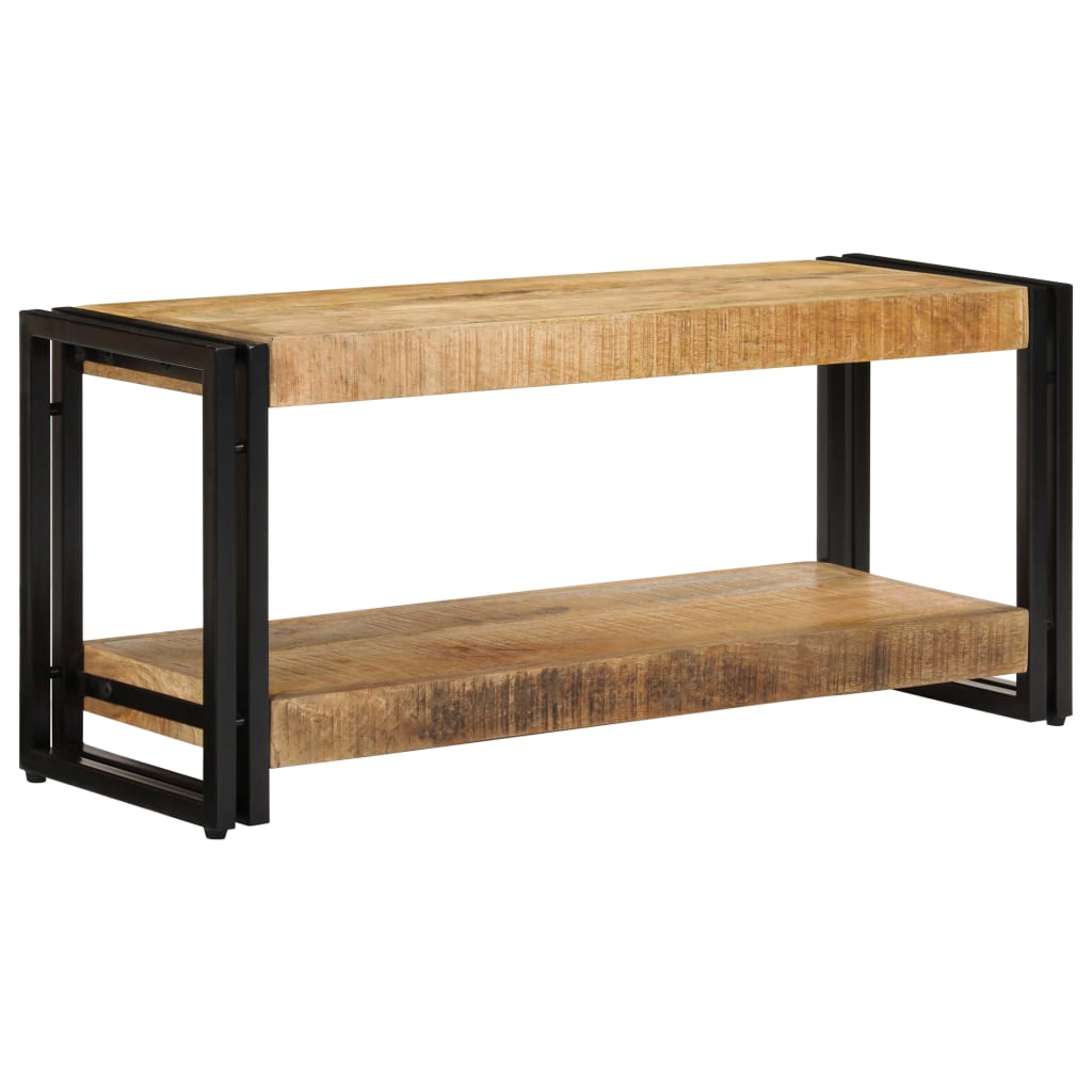 Meuble TV 90x30x40 cm Bois de manguier massif - XIOS