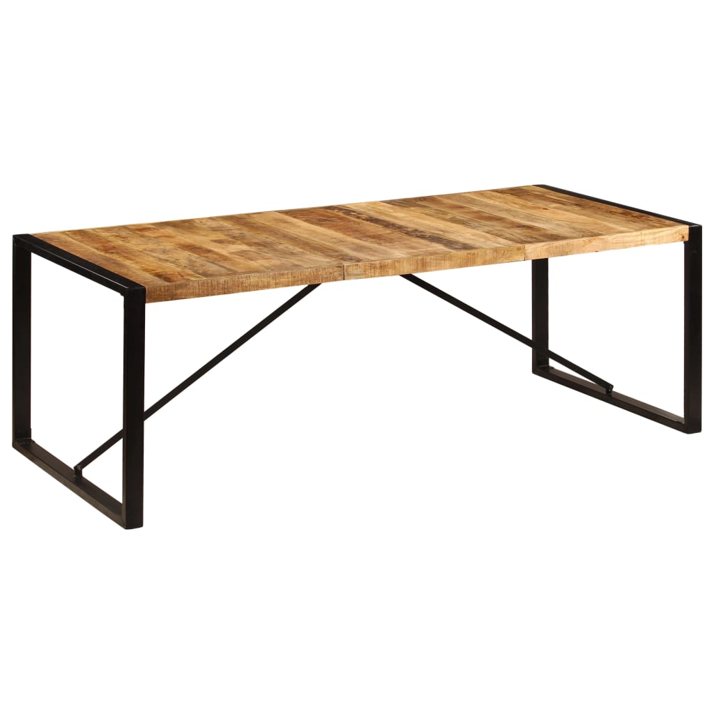 Table à manger 220x100x75 cm Bois de manguier massif - XIOS