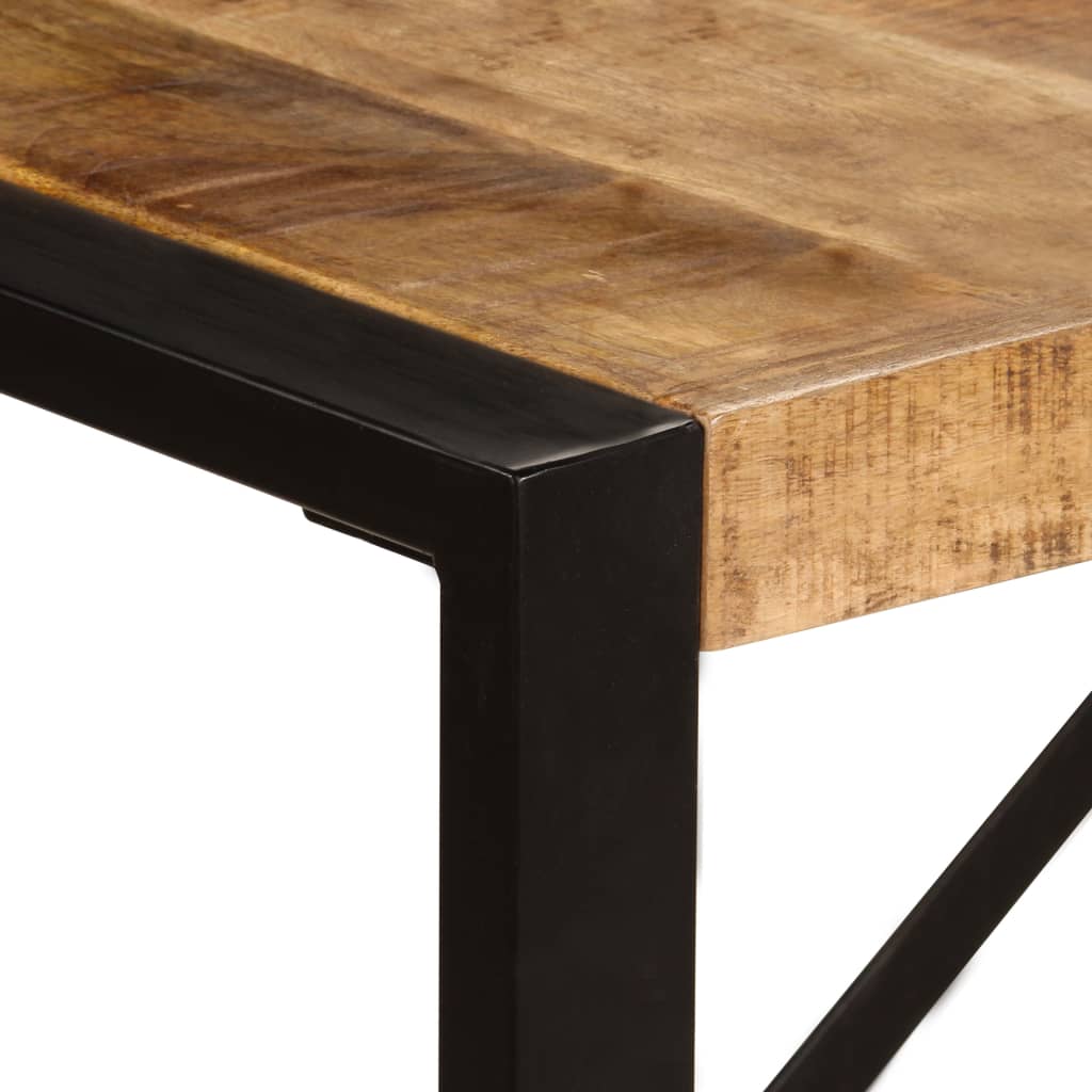 Table à manger 220x100x75 cm Bois de manguier massif - XIOS