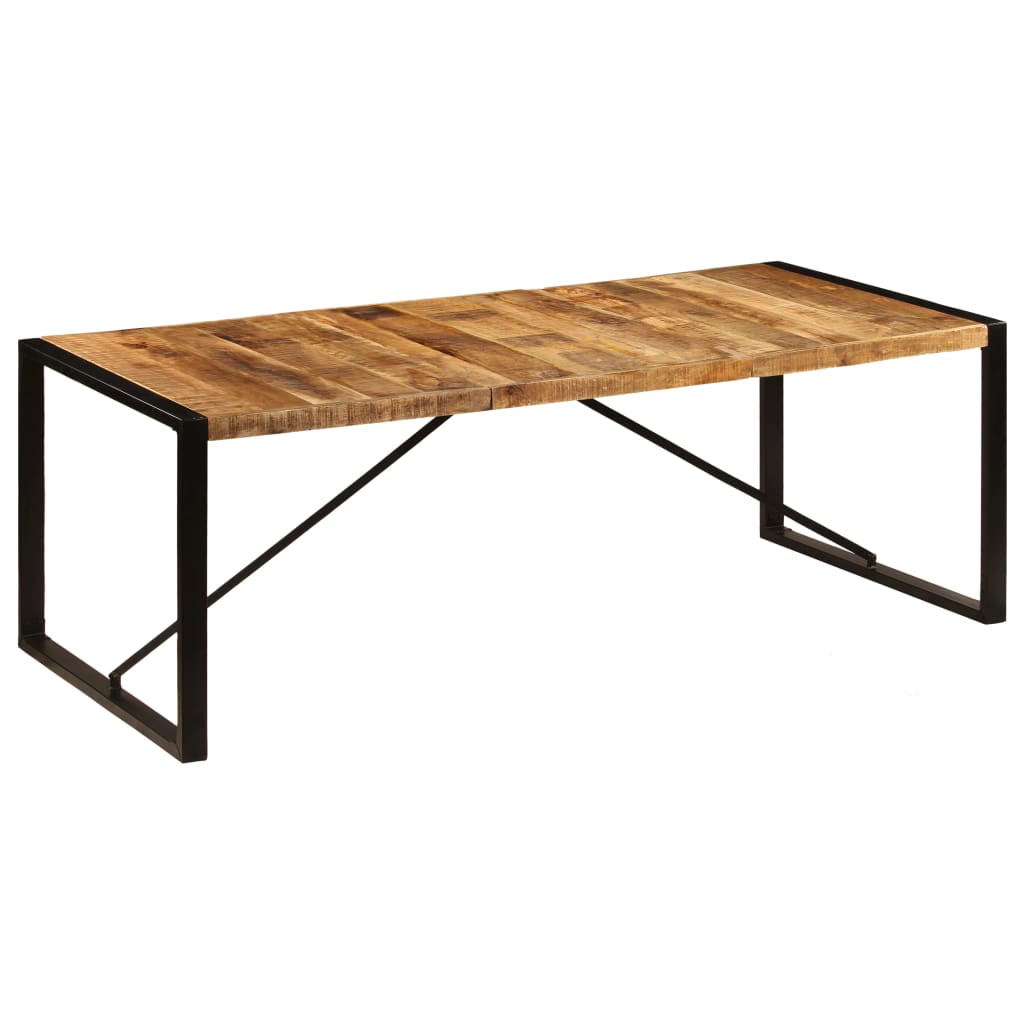 Table à manger 220x100x75 cm Bois de manguier massif - XIOS