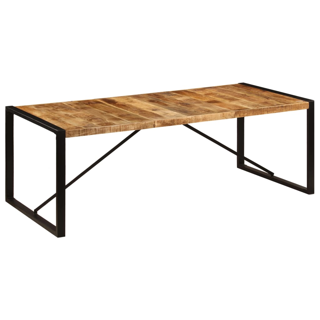 Table à manger 220x100x75 cm Bois de manguier massif - XIOS