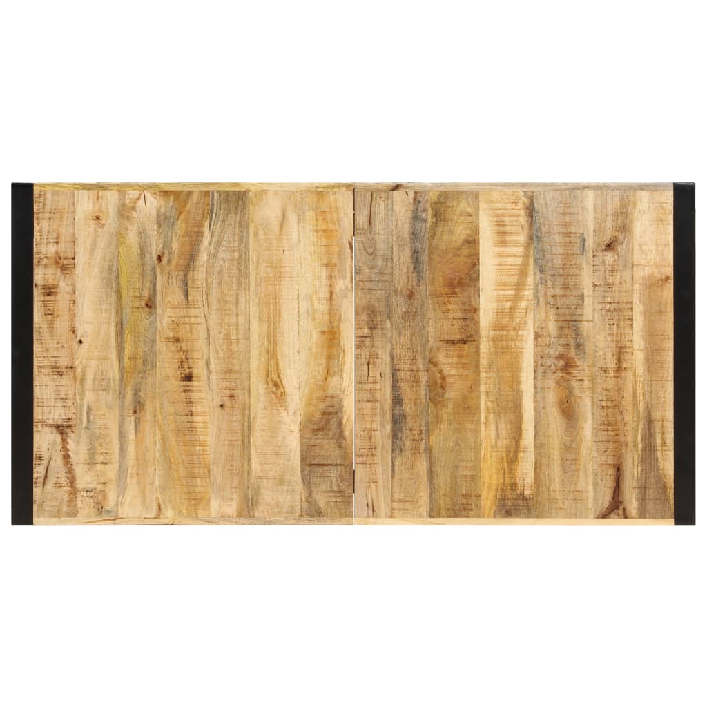 Table à manger 160x80x75 cm bois de manguier massif - XIOS
