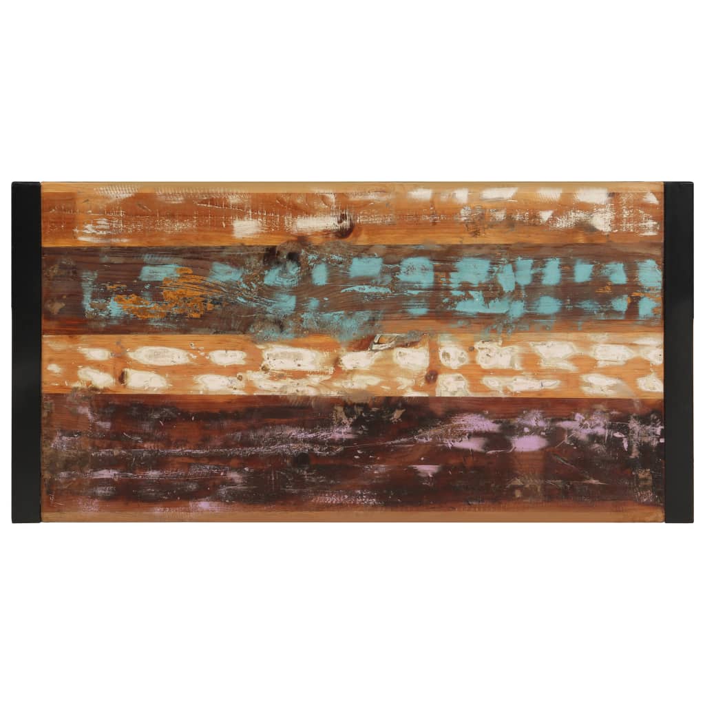 Table basse 120x60x40 cm Bois de récupération solide - XIOS