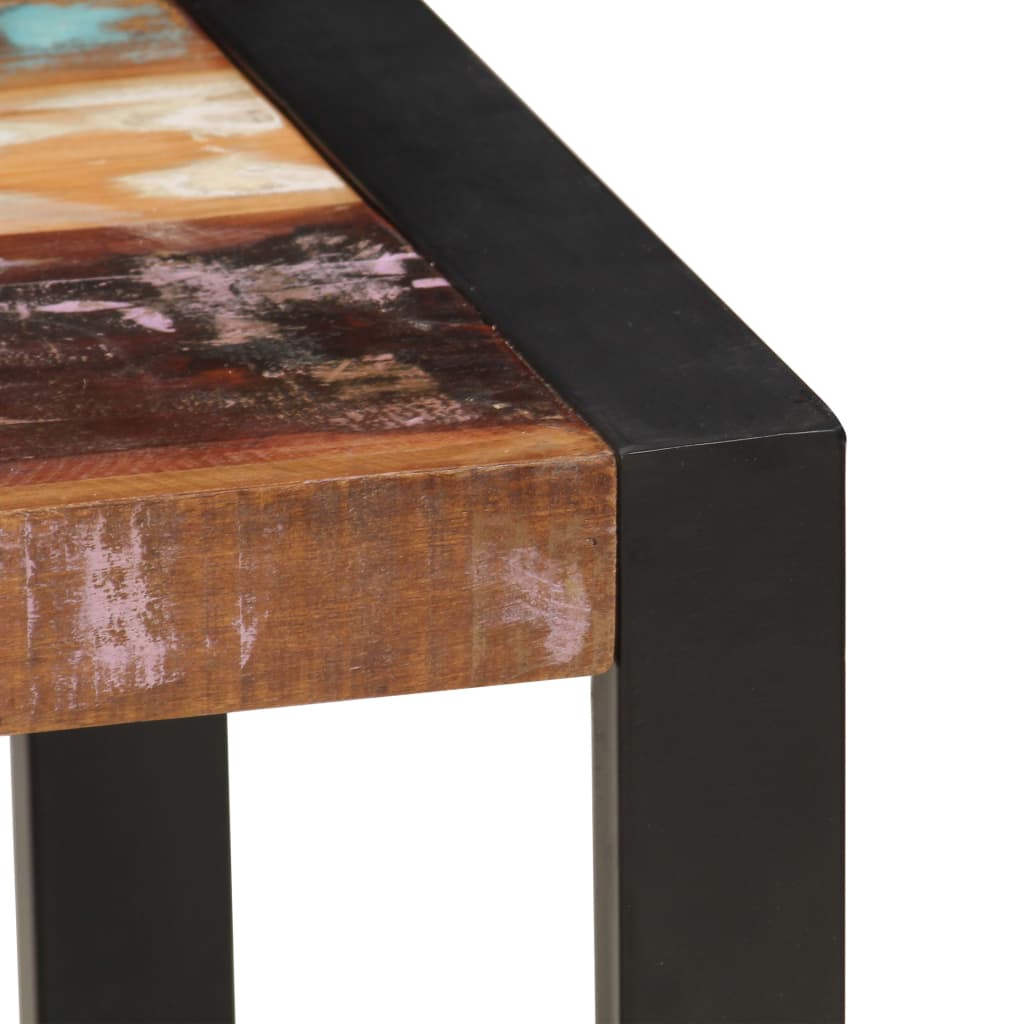 Table basse 120x60x40 cm Bois de récupération solide - XIOS