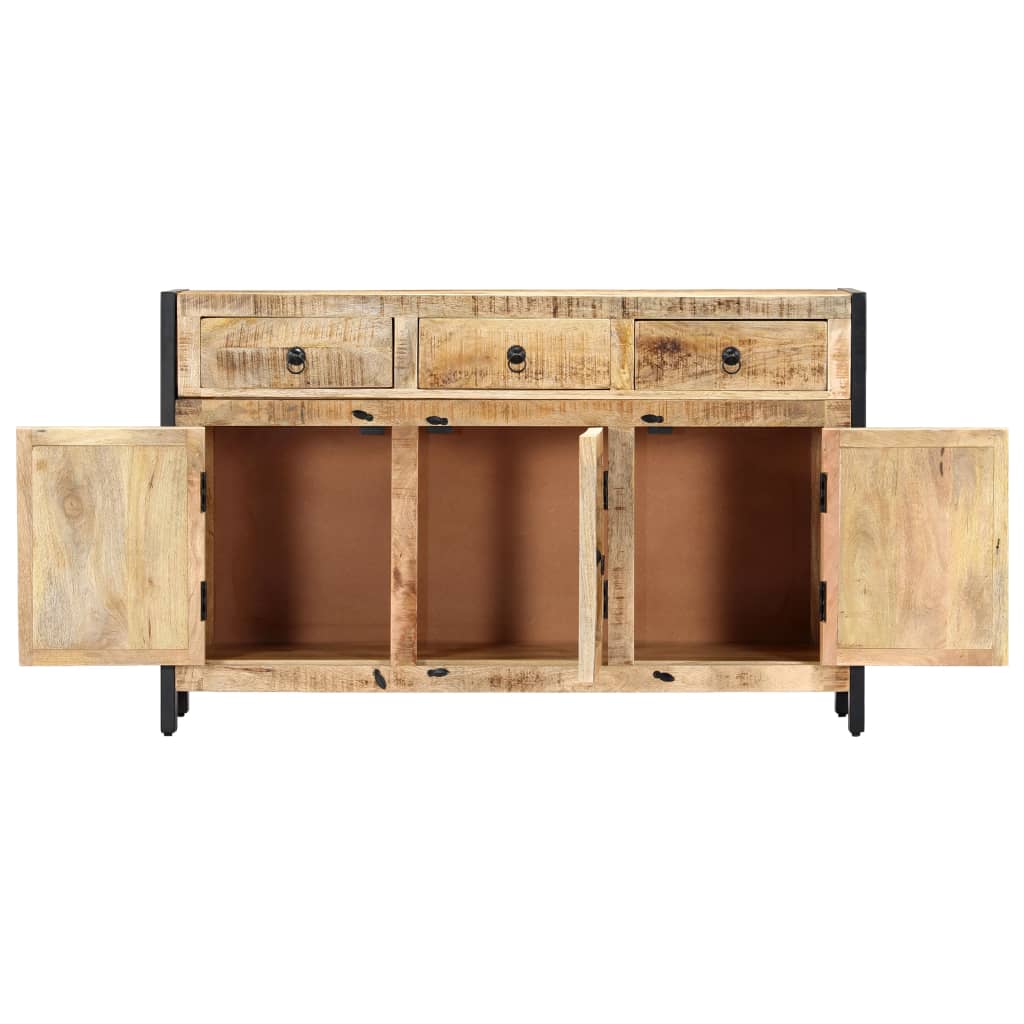 Buffet 120x35x76 cm Bois de manguier massif - XIOS