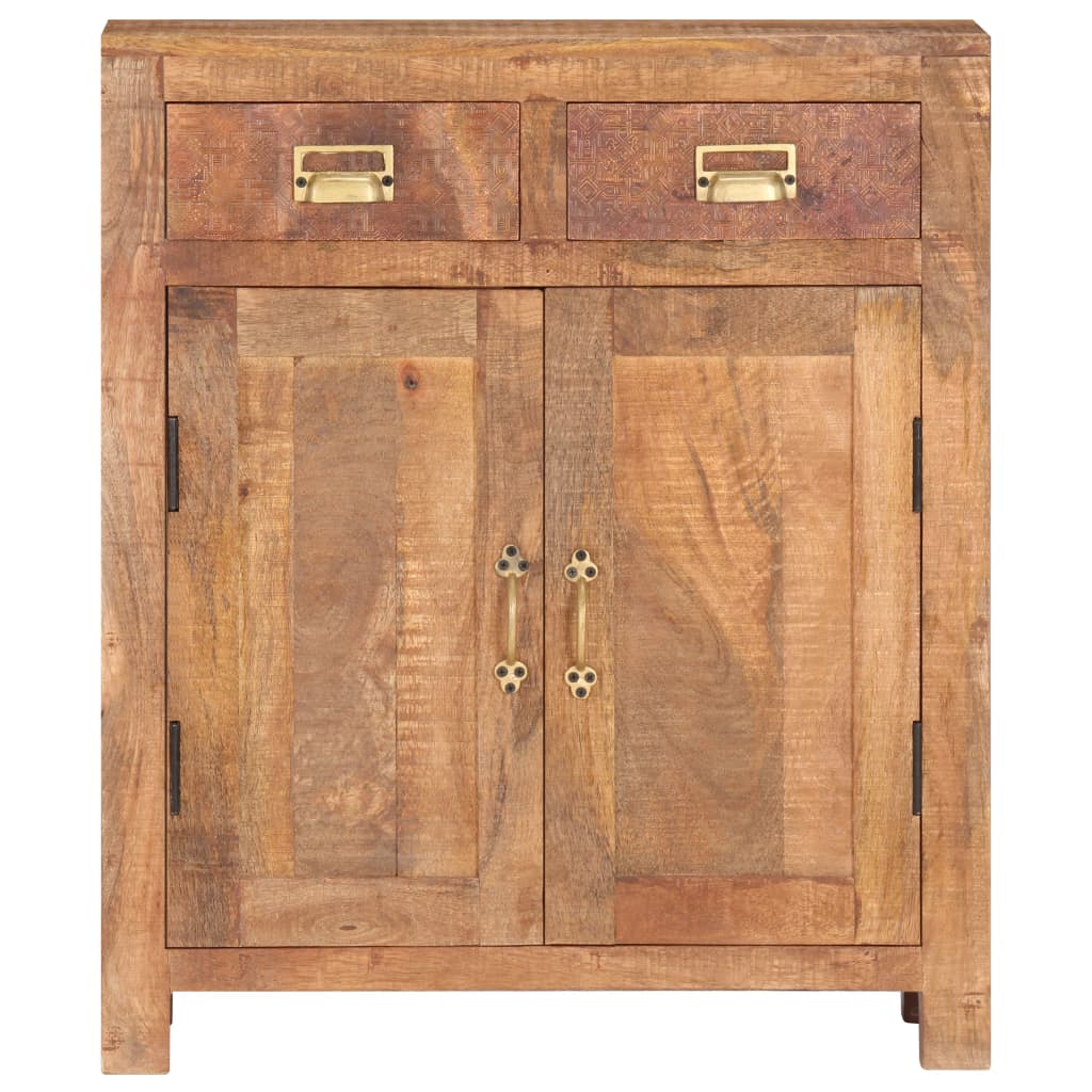 Buffet 65x30x75 cm Bois de manguier massif brut Buffets & bahuts vidaXL