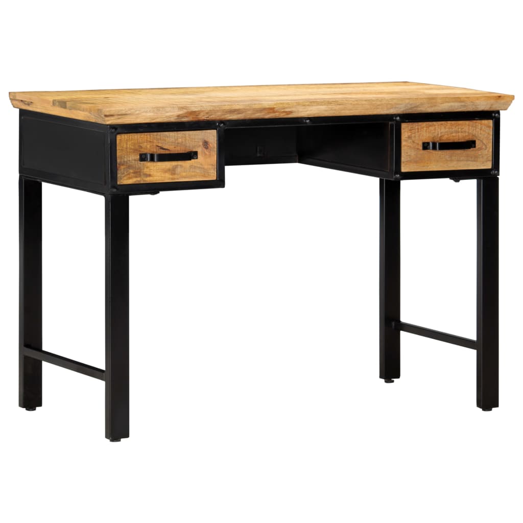 Table d'écriture 110x50x76 cm Bois de manguier massif - XIOS