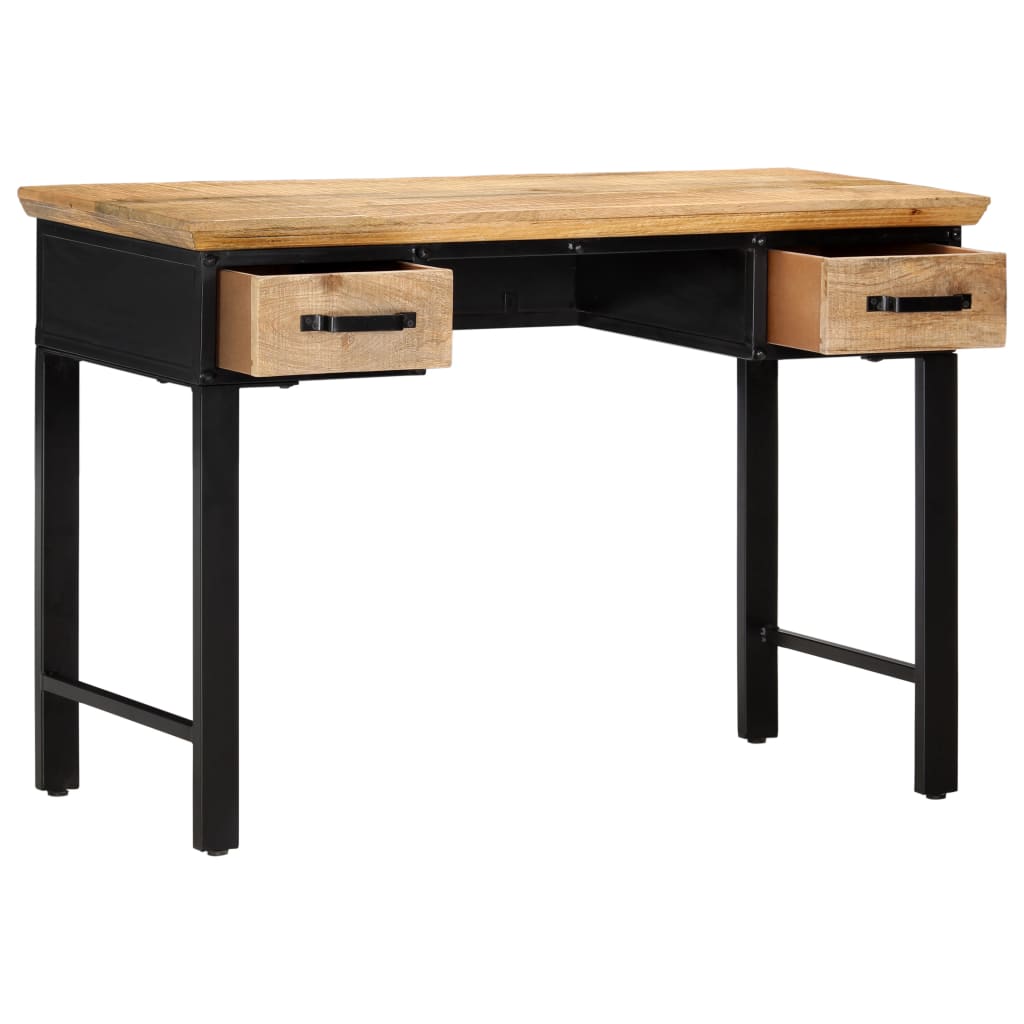 Table d'écriture 110x50x76 cm Bois de manguier massif - XIOS