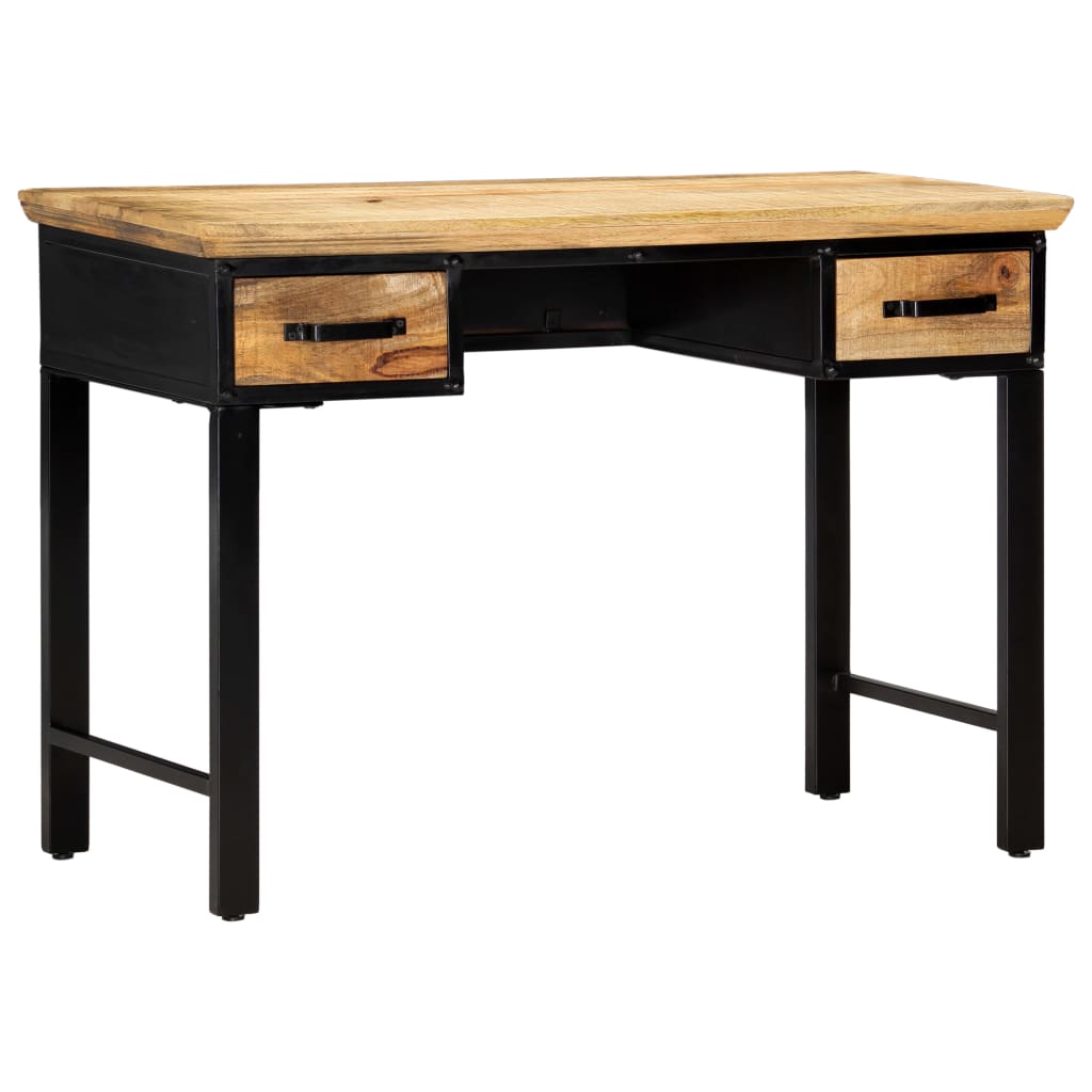 Table d'écriture 110x50x76 cm Bois de manguier massif - XIOS