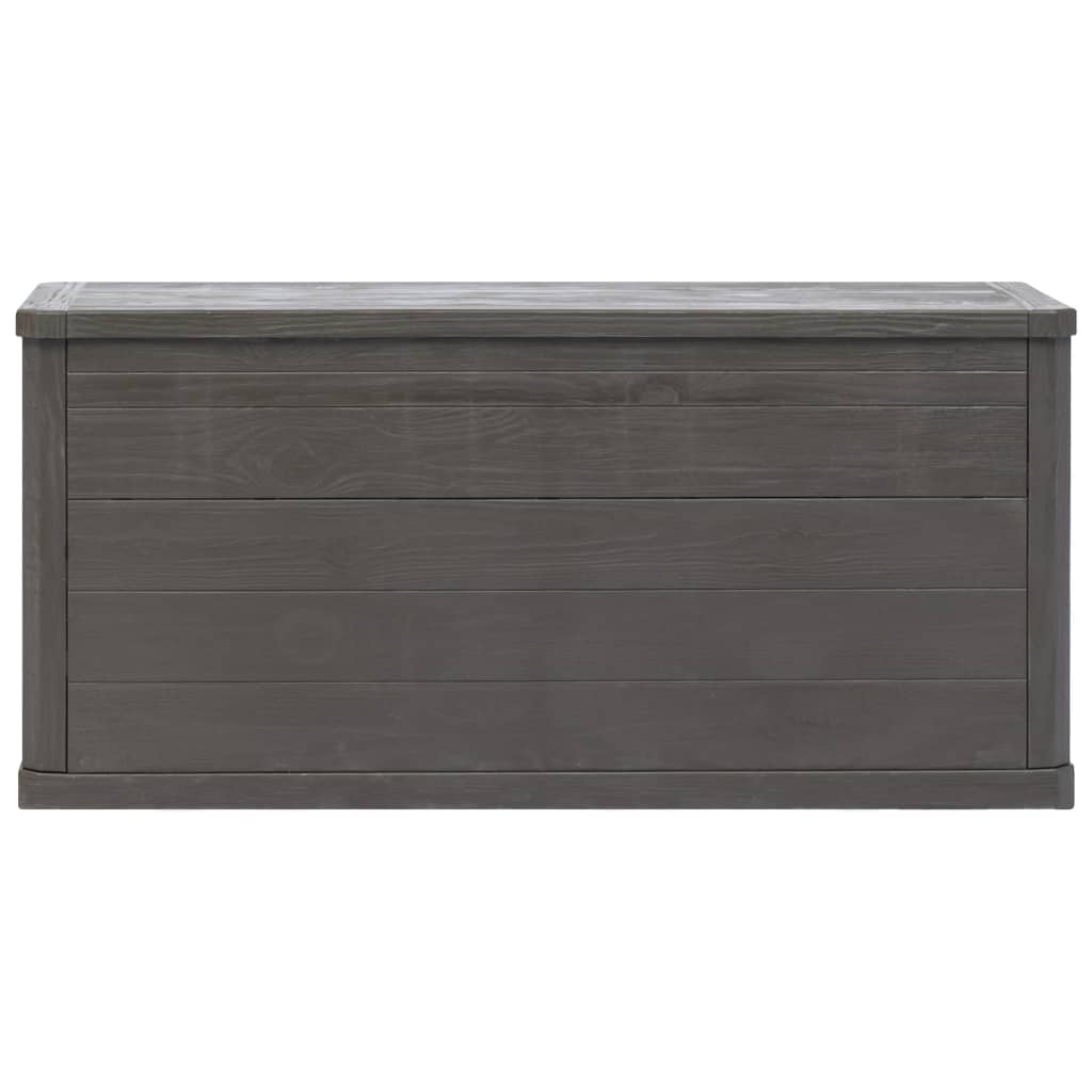 Boîte de rangement de jardin 280 L Marron Coffres de jardin vidaXL