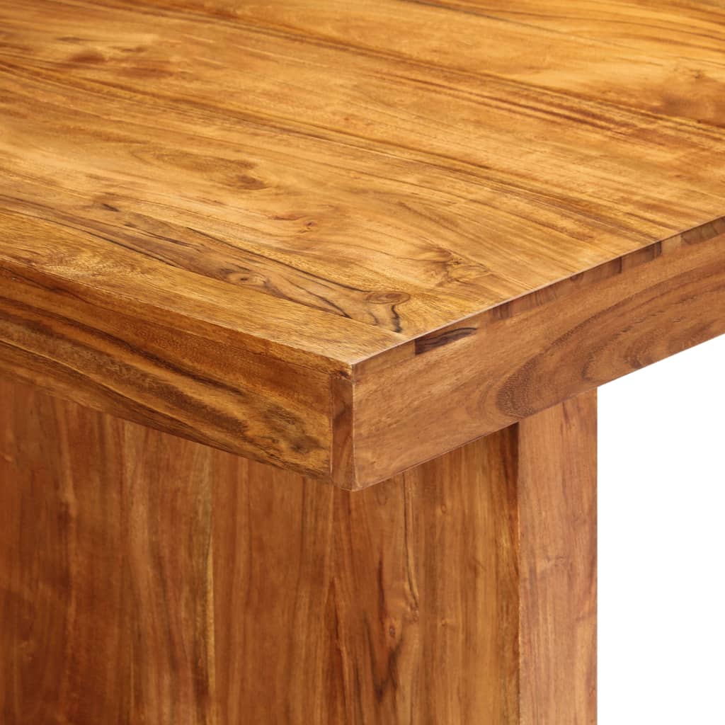 Table de salle à manger 180x90x75 cm Bois solide d'acacia - XIOS