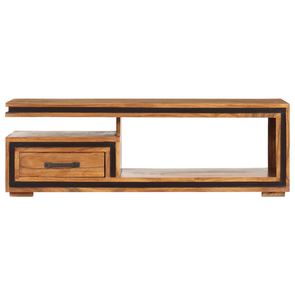Table basse 100x45x33 cm Bois d'acacia massif - XIOS