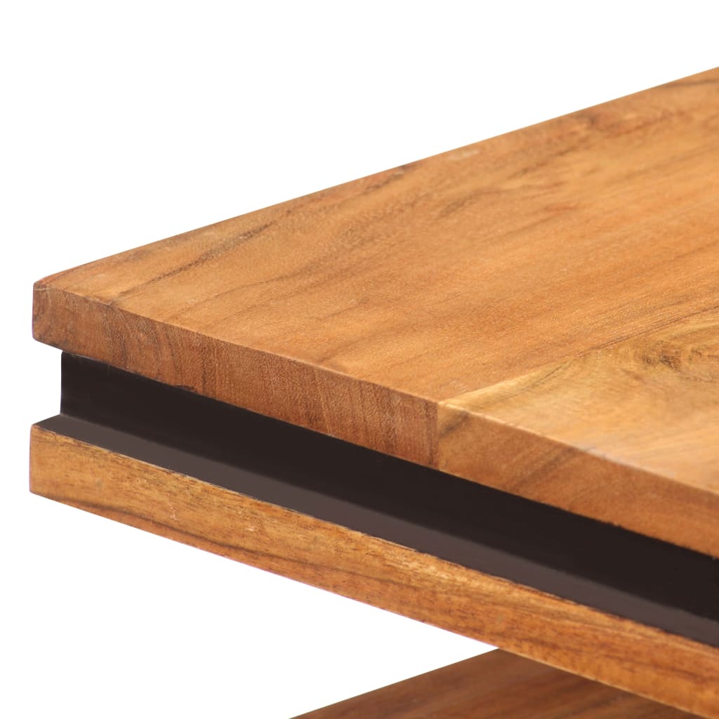 Table basse 100x45x33 cm Bois d'acacia massif - XIOS