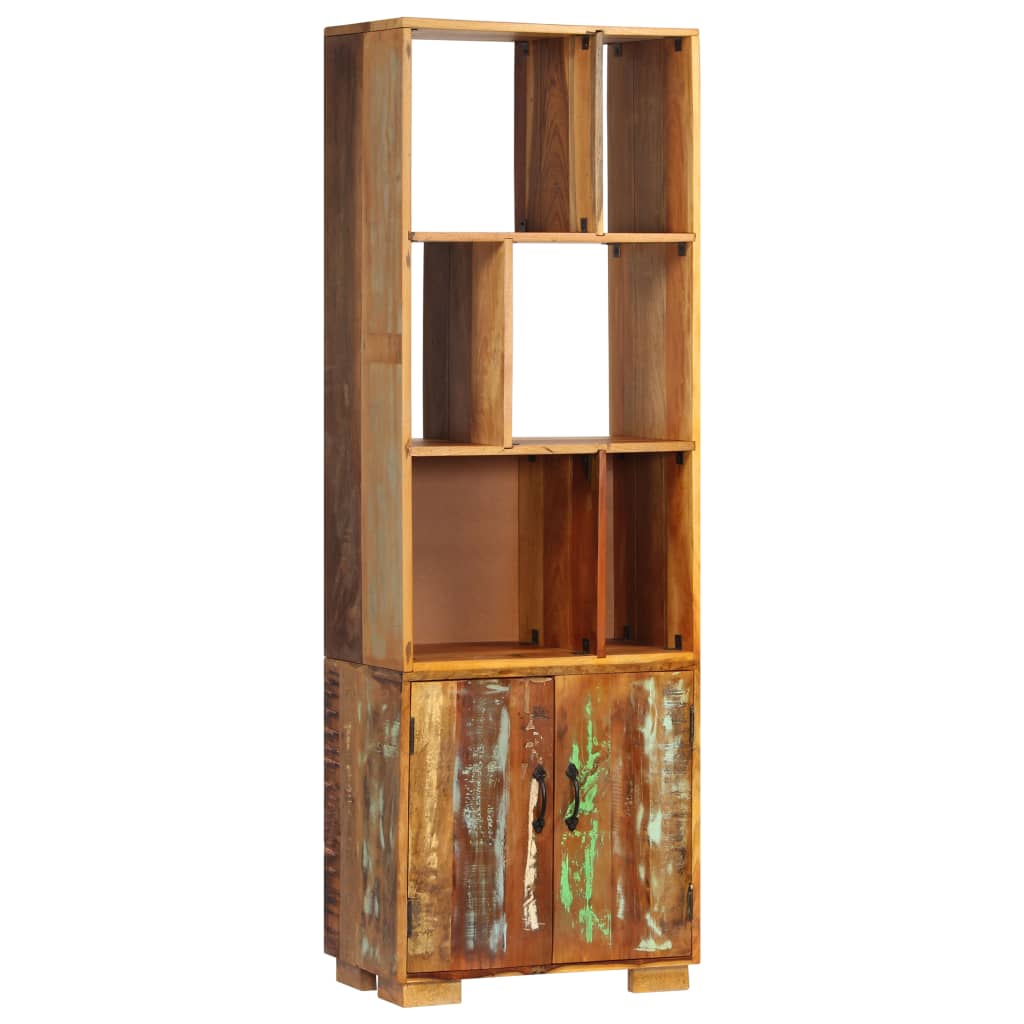 Bibliothèque 60x35x180 cm Bois de récupération solide - XIOS