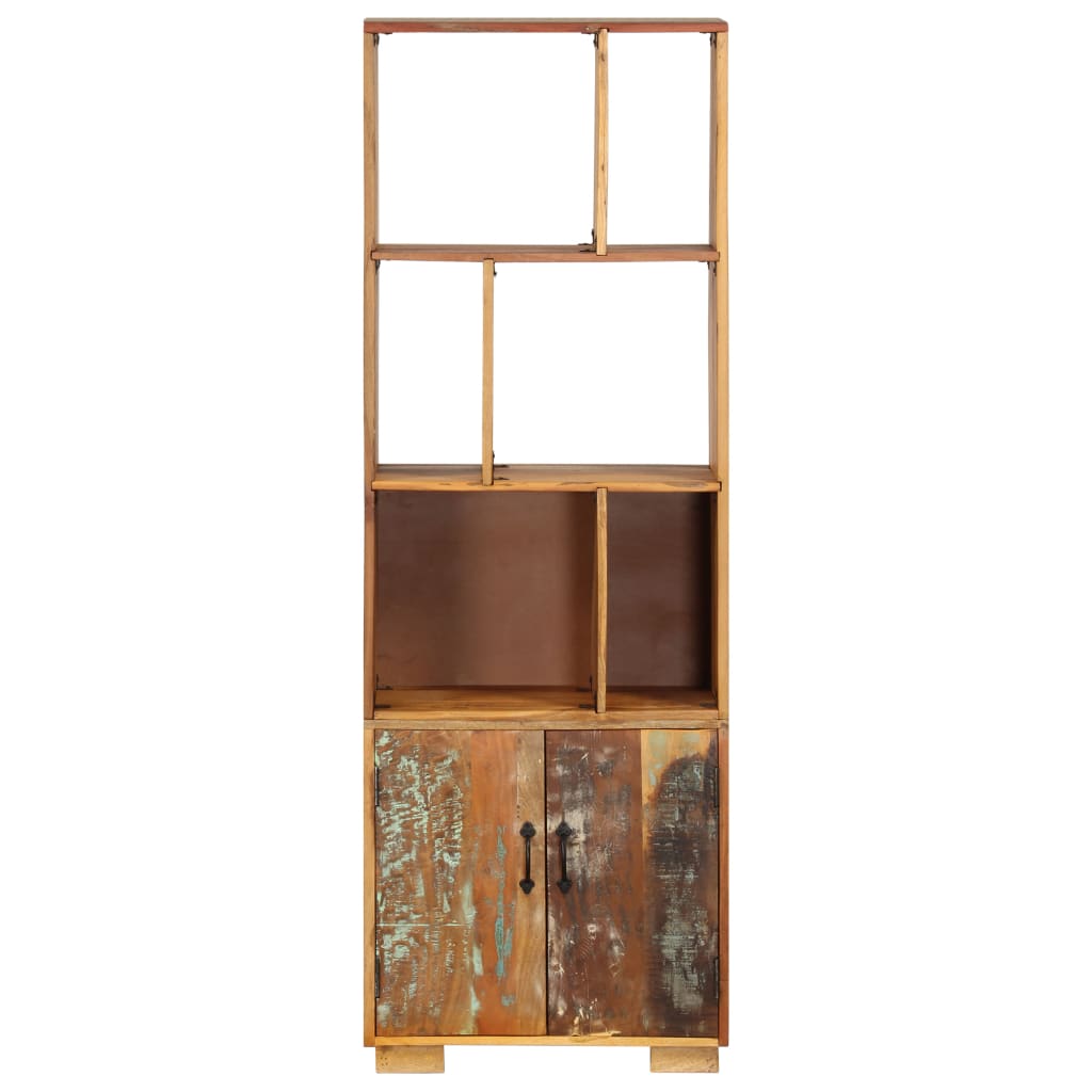 Bibliothèque 60x35x180 cm Bois de récupération solide - XIOS