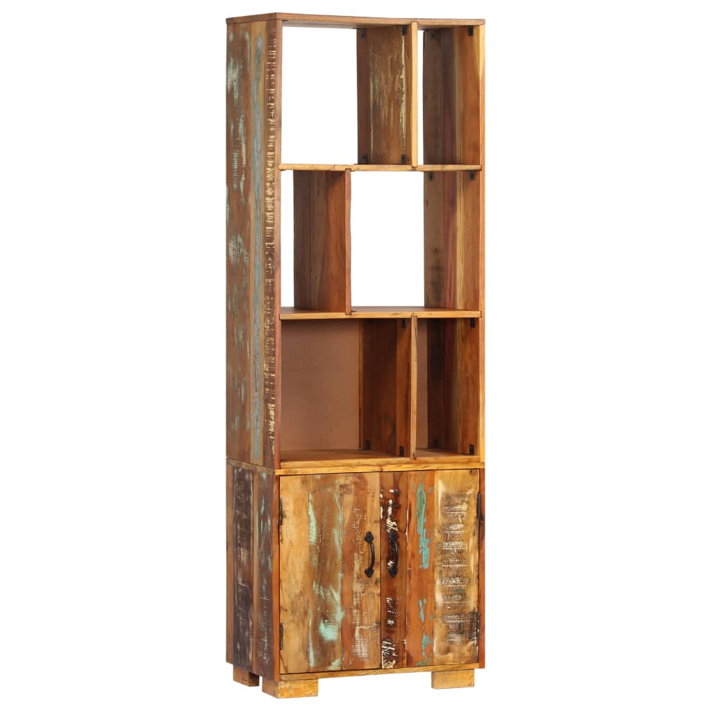 Bibliothèque 60x35x180 cm Bois de récupération solide - XIOS