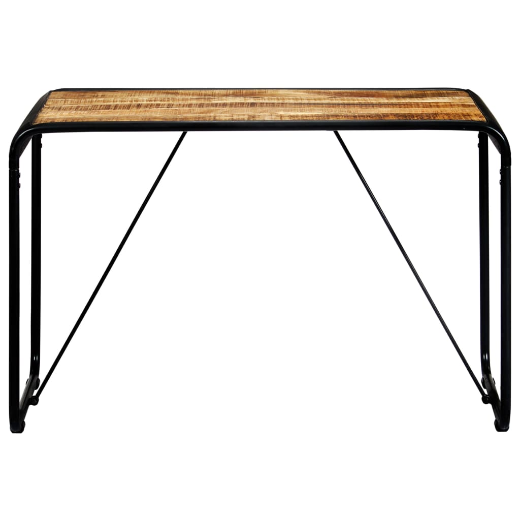 Table à manger 118x60x76 cm Bois de manguier massif brut - XIOS