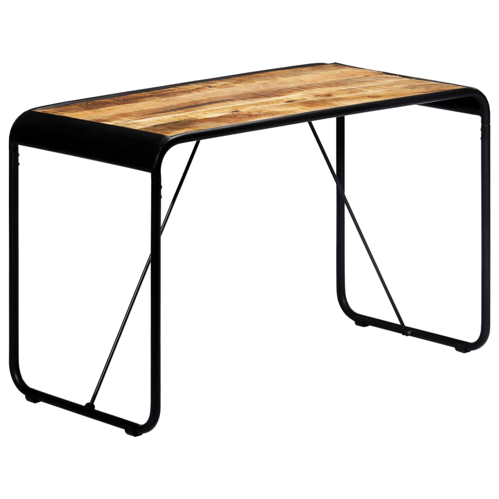 Table à manger 118x60x76 cm Bois de manguier massif brut - XIOS