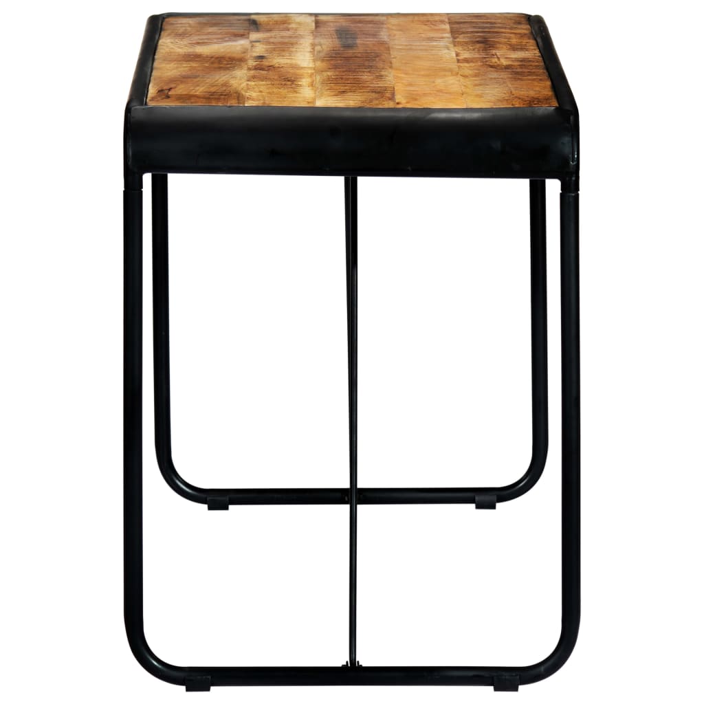 Table à manger 118x60x76 cm Bois de manguier massif brut - XIOS