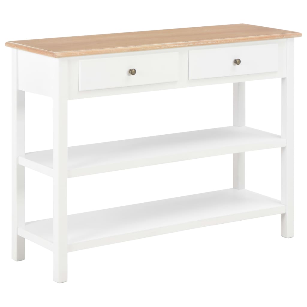 Buffet Blanc 110x35x80 cm MDF - XIOS