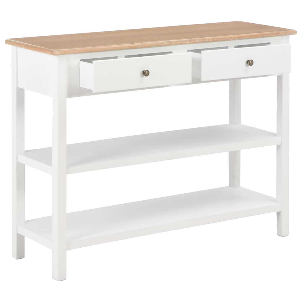 Buffet Blanc 110x35x80 cm MDF - XIOS
