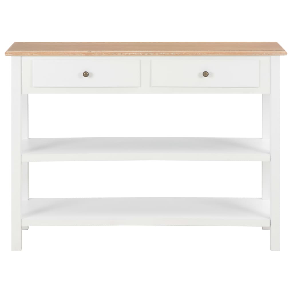 Buffet Blanc 110x35x80 cm MDF - XIOS
