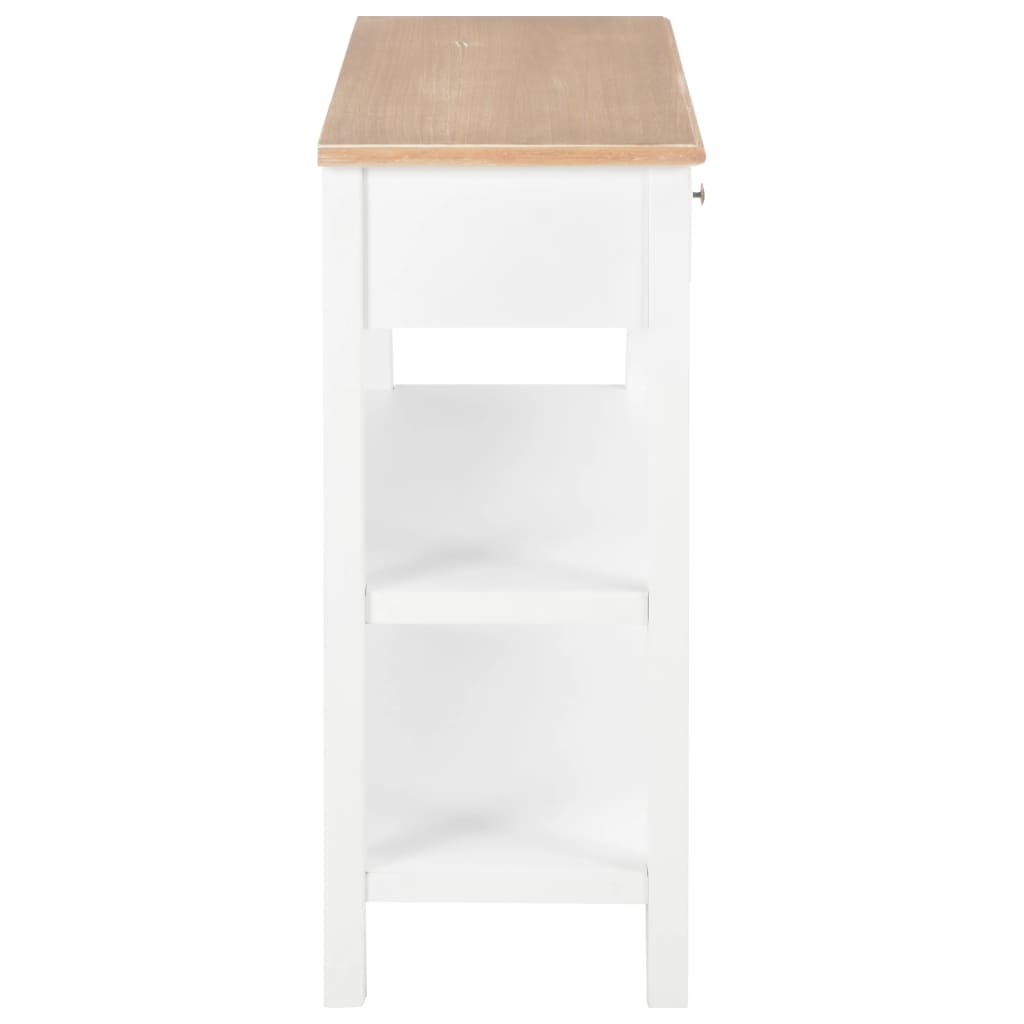 Buffet Blanc 110x35x80 cm MDF - XIOS