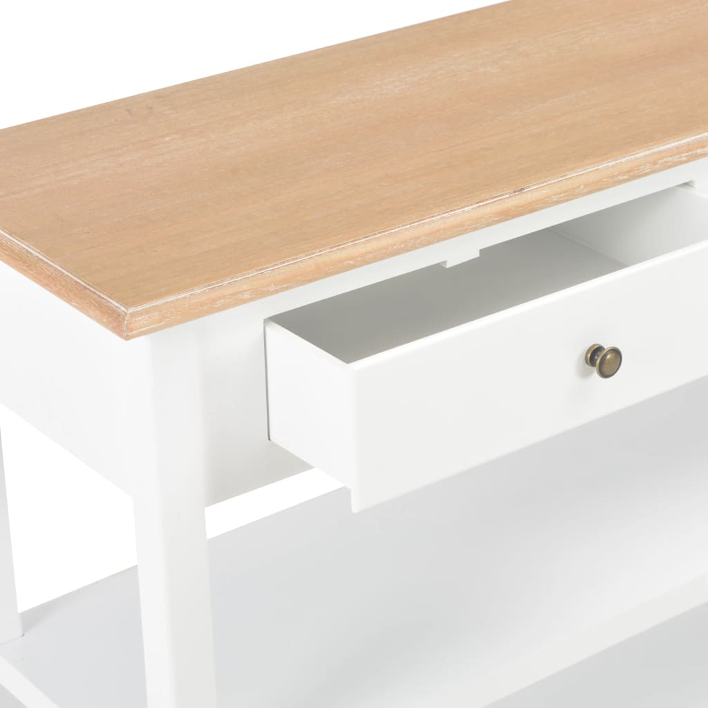 Buffet Blanc 110x35x80 cm MDF - XIOS