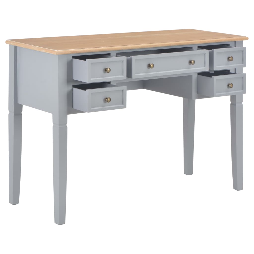 Bureau Gris 109,5 x 45 x 77,5 cm Bois - XIOS