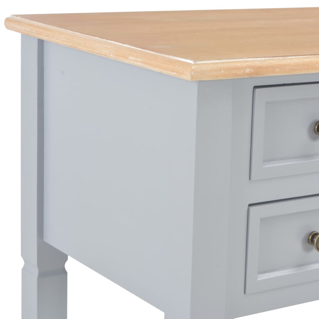 Bureau Gris 109,5 x 45 x 77,5 cm Bois - XIOS