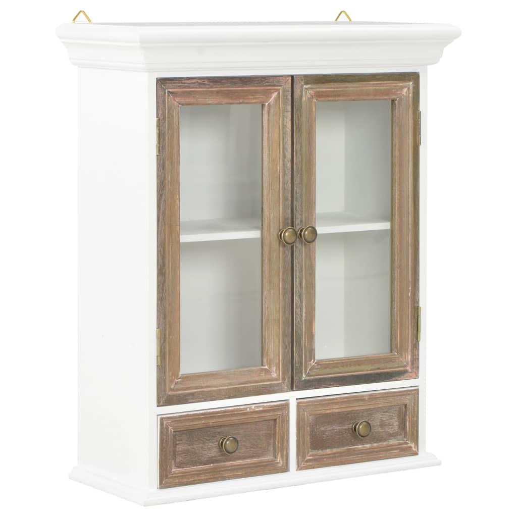 Armoire murale Blanc 49x22x59 cm Bois d'ingénierie Meubles de cuisine vidaXL