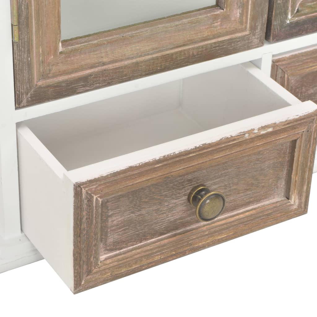 Armoire murale Blanc 49x22x59 cm Bois d'ingénierie Meubles de cuisine vidaXL