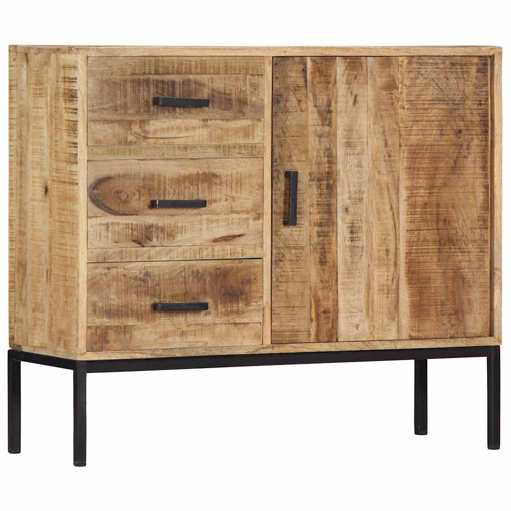 Buffet 88x30x71 cm Bois de manguier massif