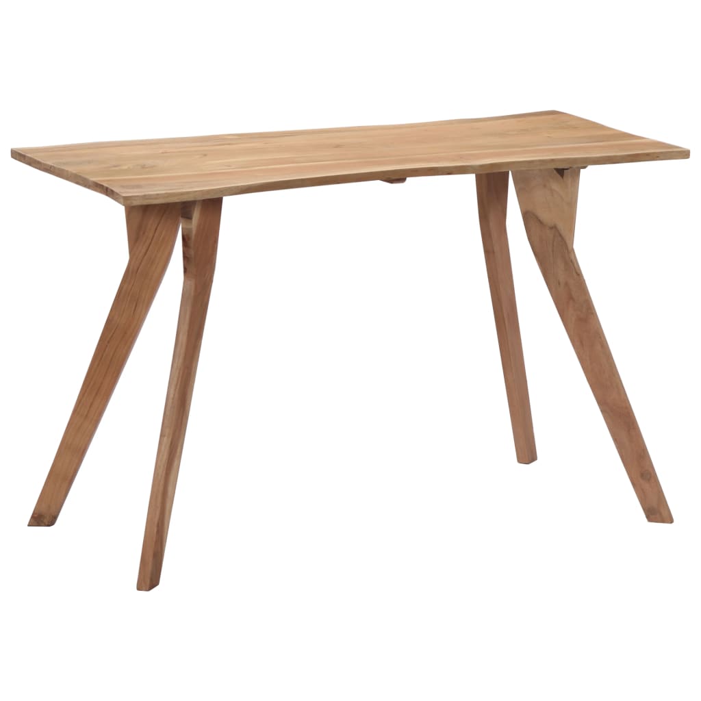 Table de salle à manger 120x58x76 cm Bois d'acacia solide - XIOS