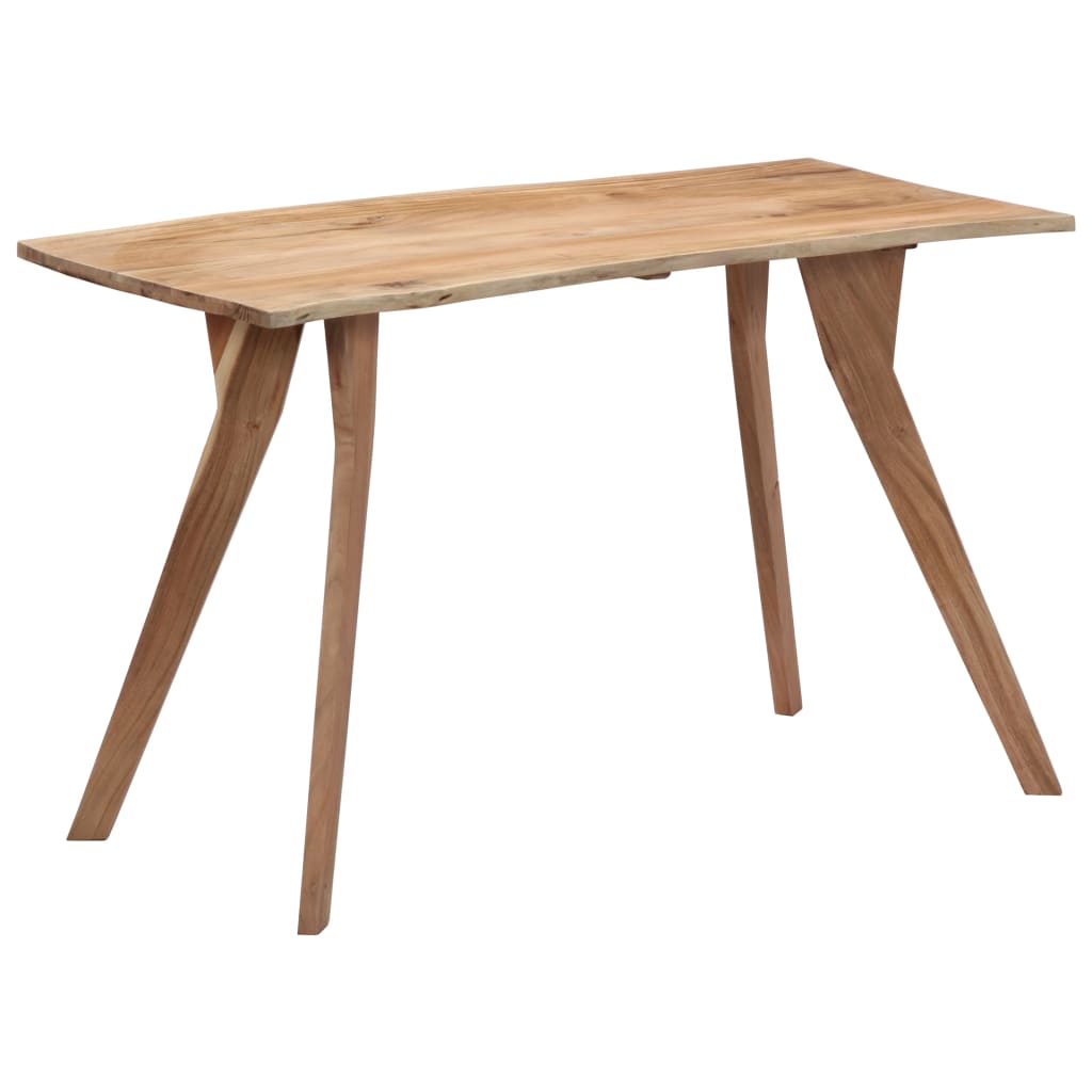 Table de salle à manger 120x58x76 cm Bois d'acacia solide - XIOS