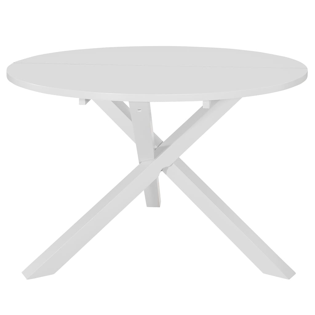Table à manger Blanc 120x75 cm MDF - XIOS
