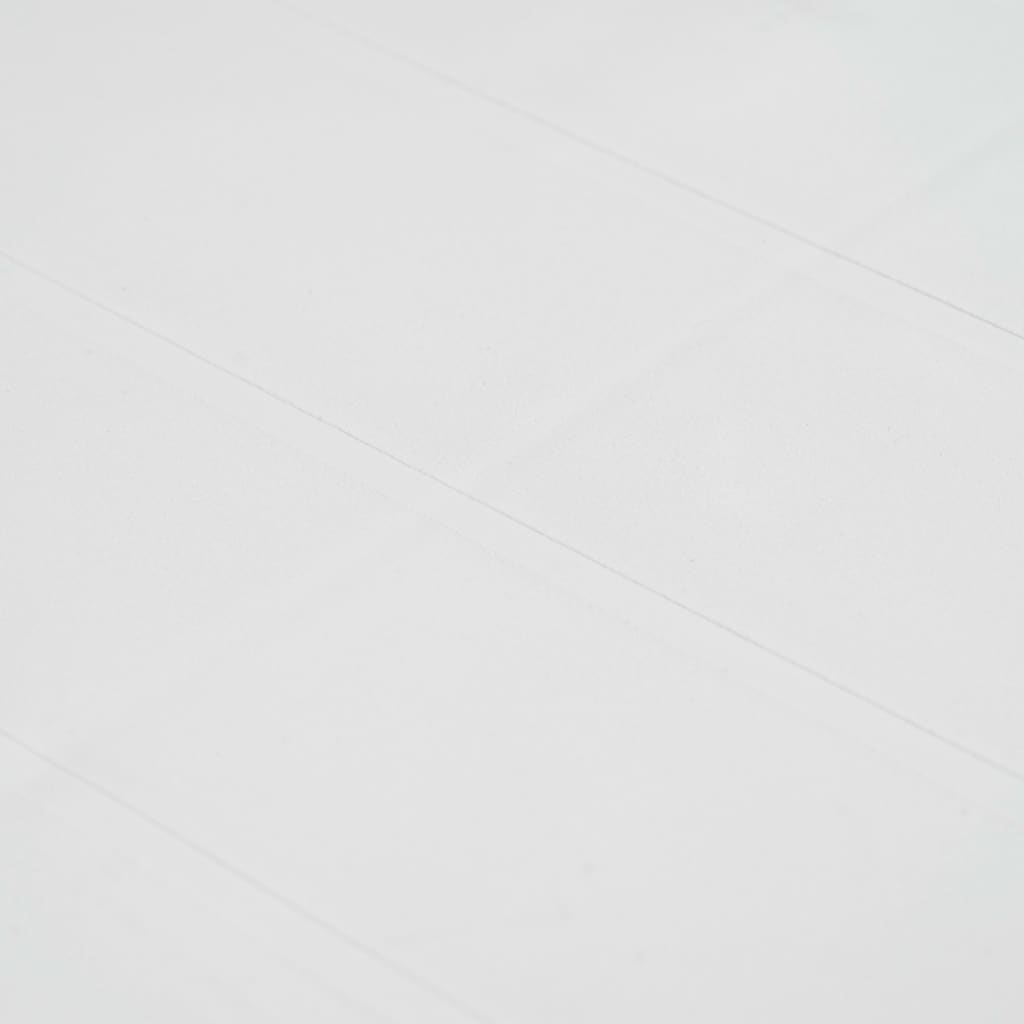 Ensemble à manger d'extérieur 5pcs Plastique Blanc Aspect rotin