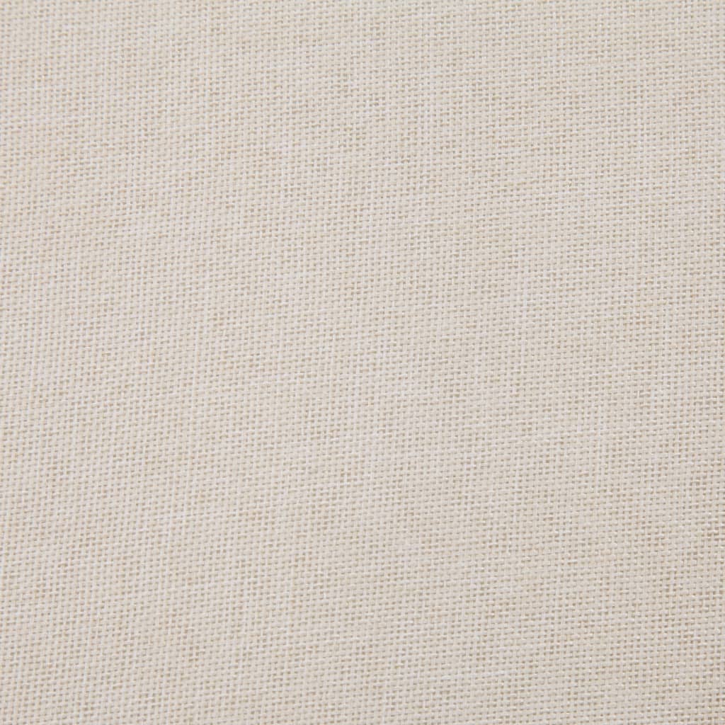 Banc avec compartiment de rangement 116 cm Crème Polyester - XIOS