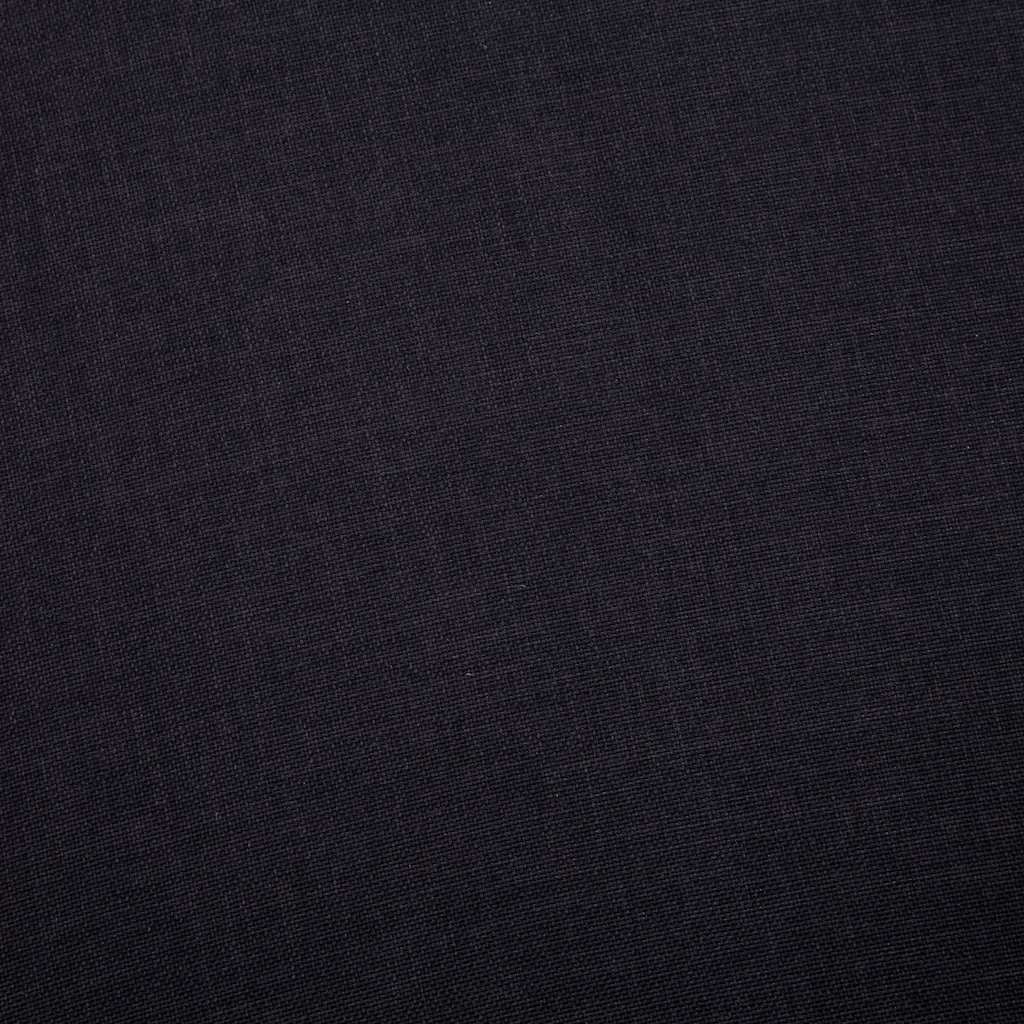 Canapé à 3 places Tissu Noir - XIOS