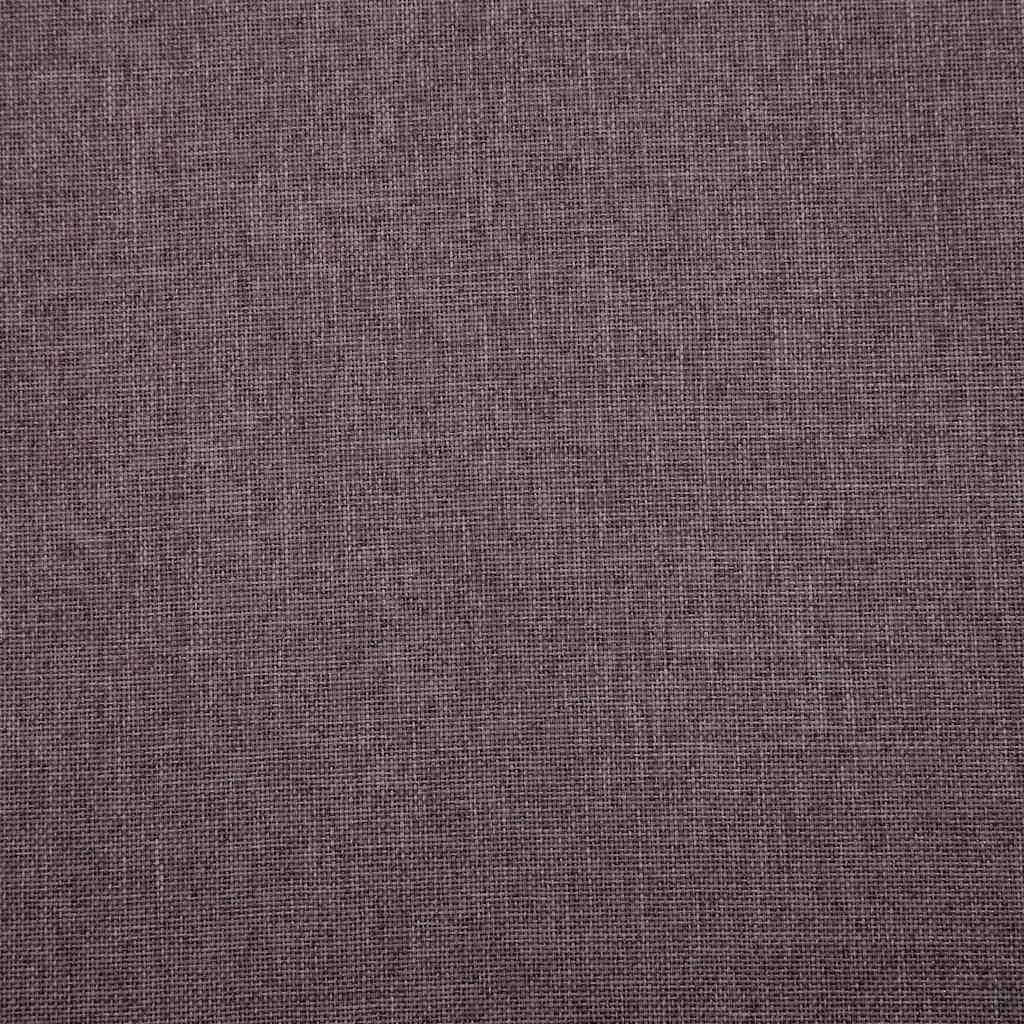 Canapé à 2 places tissu taupe - XIOS