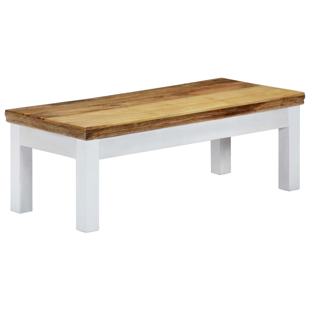 Table basse 110x50x40 cm Bois de manguier massif - XIOS